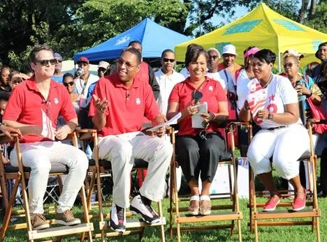 Fox 5 Anchors and DC Lottery Marketing Director