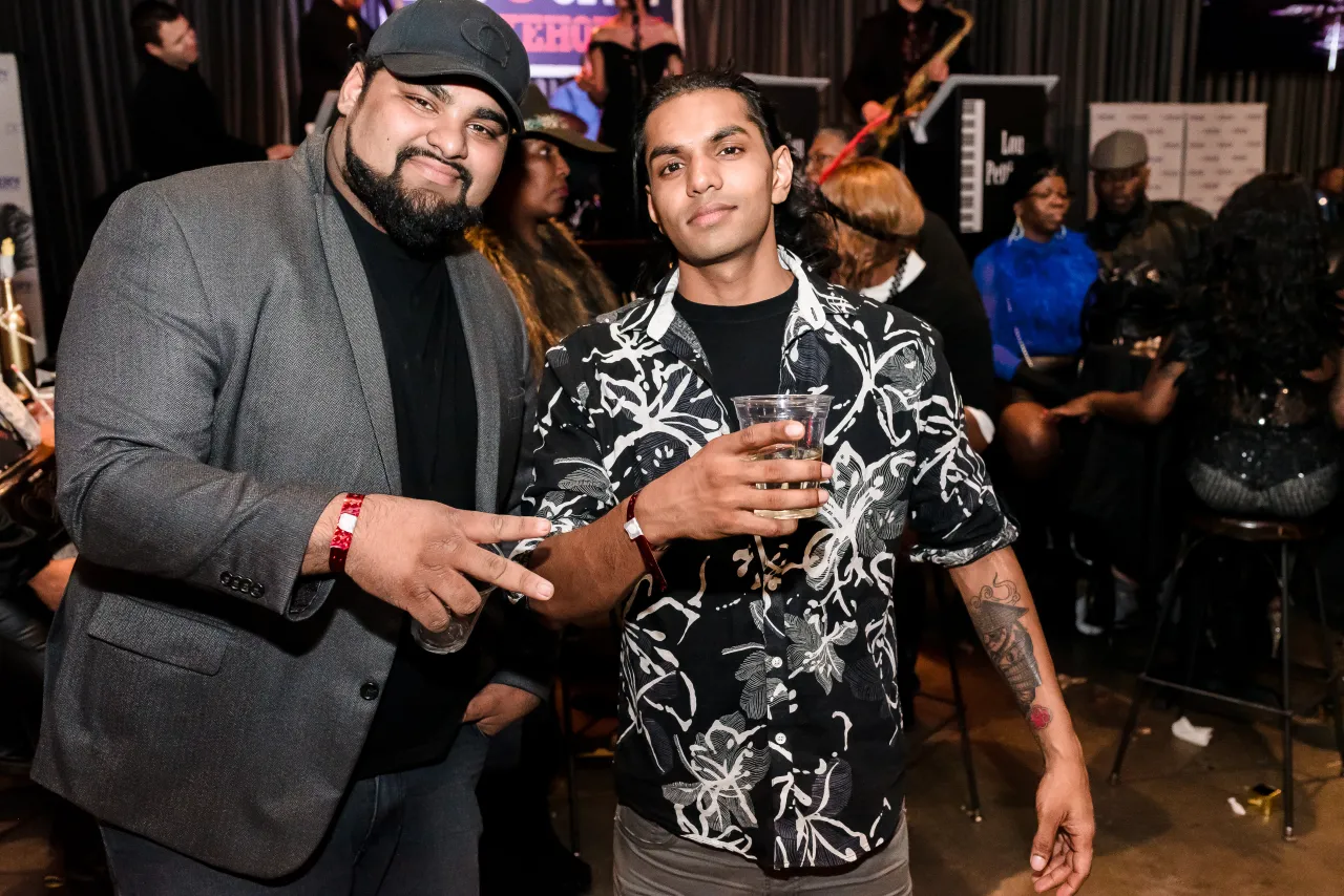 Two Men posing for a photo