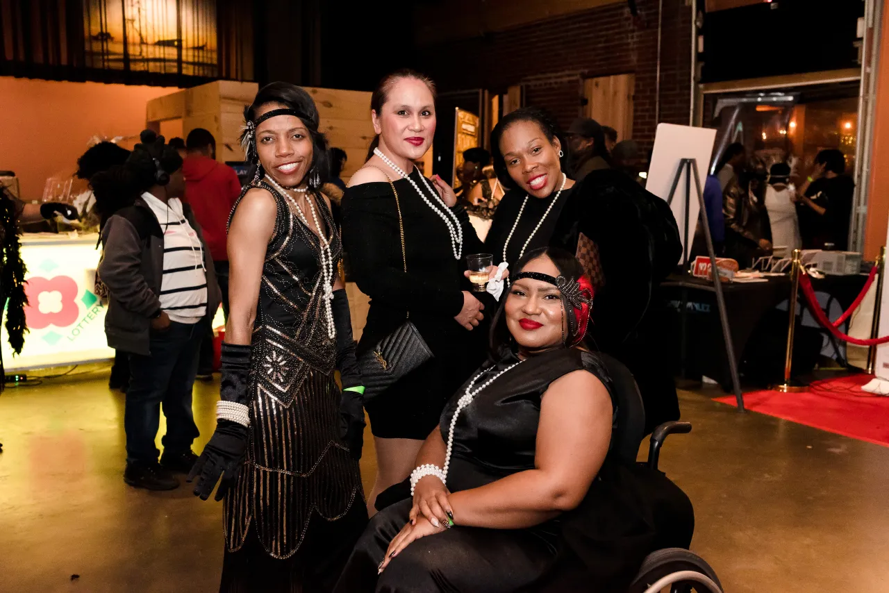 Group of women posing for a photo